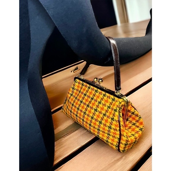 Vintage Glenda Gies Baby Jackie Style #1160 Handbag - Picture 7 of 9